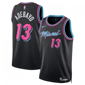 NBA Miami Heat Trikot Bam Adebayo Nike 2025-26 City Edition Schwarz Swingman - Herren